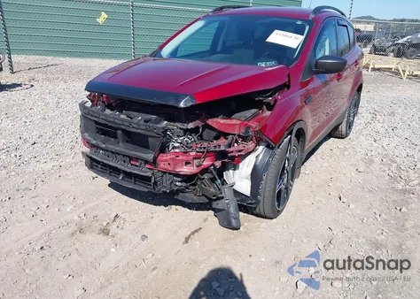 2019 Ford Escape Sel z USA, uszkodzony, nr VIN 1FMCU9HD2KUB52091